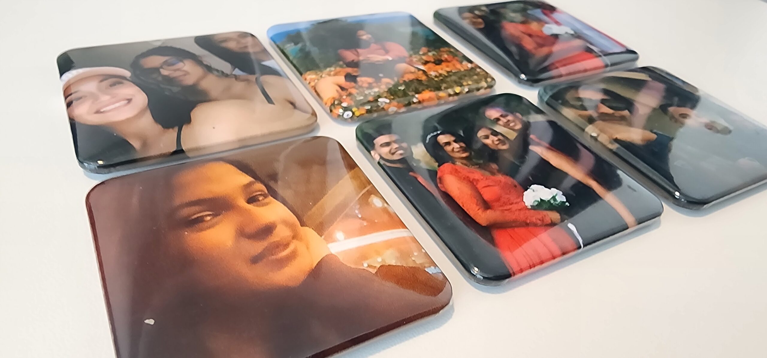 Personalized Photo Magnets Set of 9